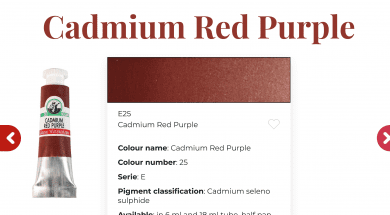 Cadmium red purple.