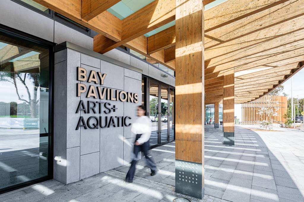 Bay Pavilions Art+Aquatic Clyde Gallery Batemans Bay entrance
