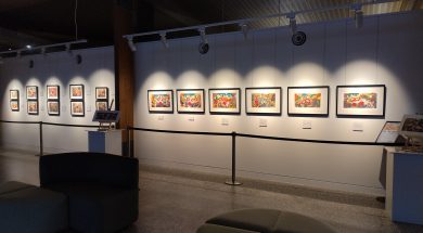 van den hooven art exhibition extended by one month!